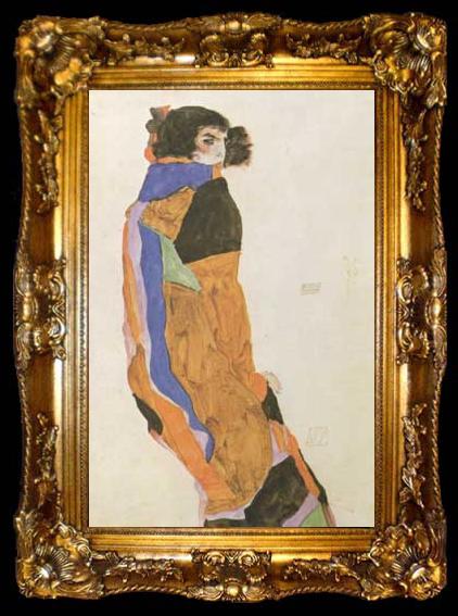 framed  Egon Schiele The Dancer Moa (mk12), ta009-2